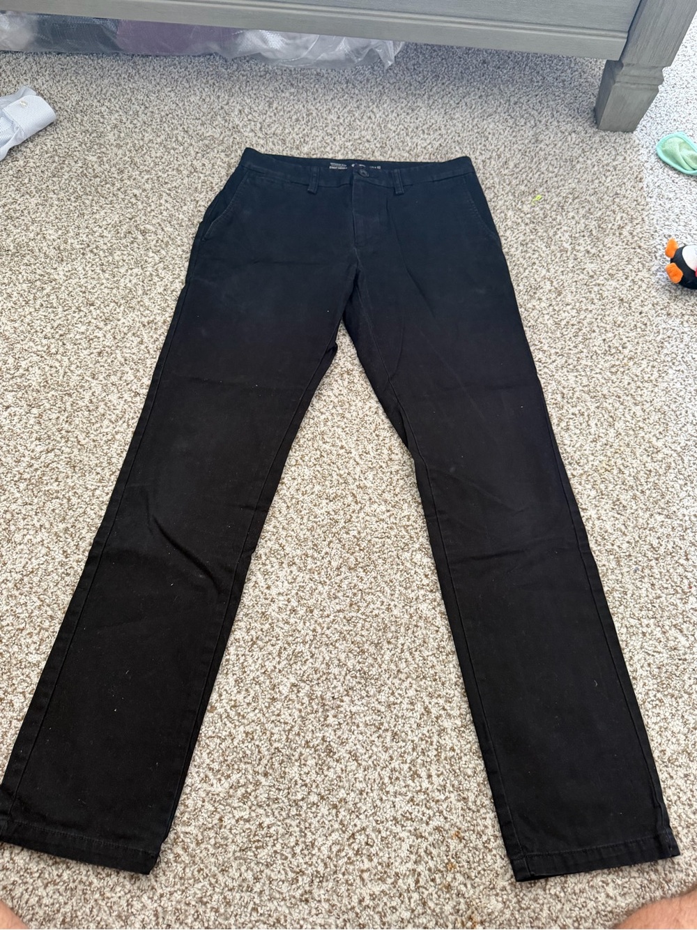 Old Navy Men's Black Chinos - Straight Fit